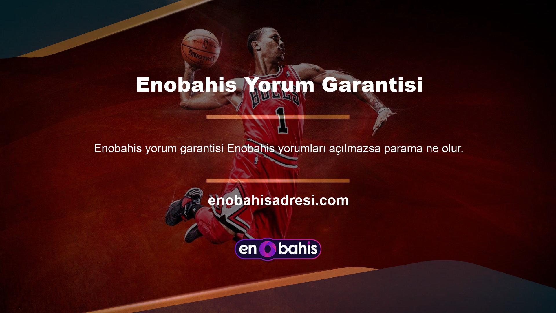 Enobahis yorum, bahis sitesi hakkında ayrıntılı bilgiye sahip olmak için büyük bir ayrıcalıktır